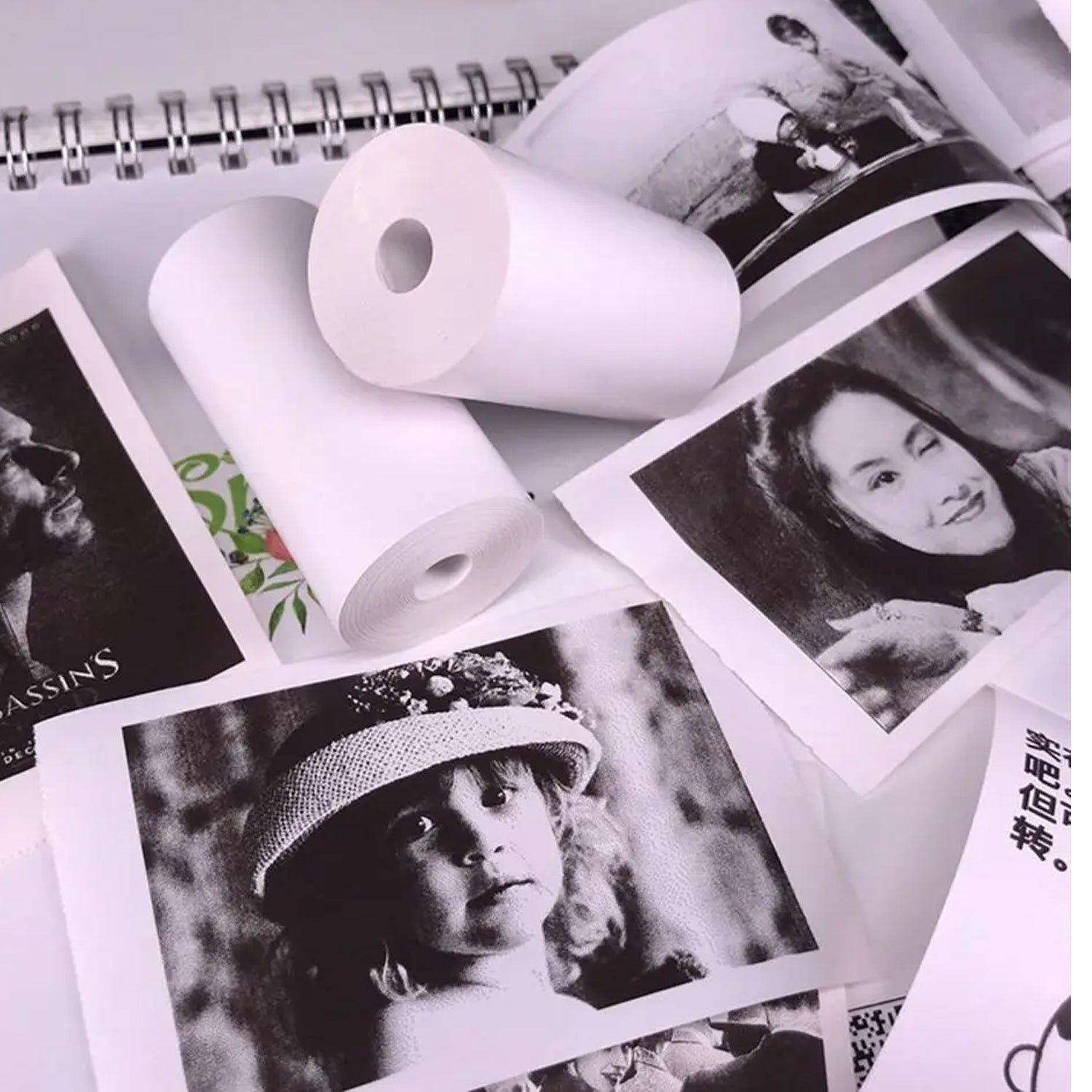 8839 Small Thermal Printer Paper, Printing Paper Roll Aging Resistant Fast Color Rendering Portable Clear Printing for Travel (1 Pc / Printing Paper Roll ) 8839 Small Thermal Printer Paper, Printing Paper Roll Aging Resistant Fast Color Rendering Portable Clear Printing for Travel (1 Pc / Printing Paper Roll )